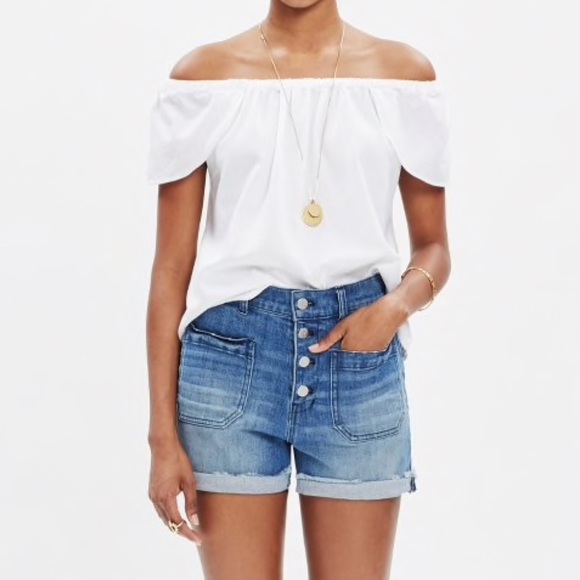 Madewell Tops - Madewell off-the-shoulder top